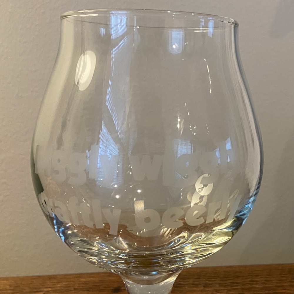 Piggly Wiggly Beer Goblet